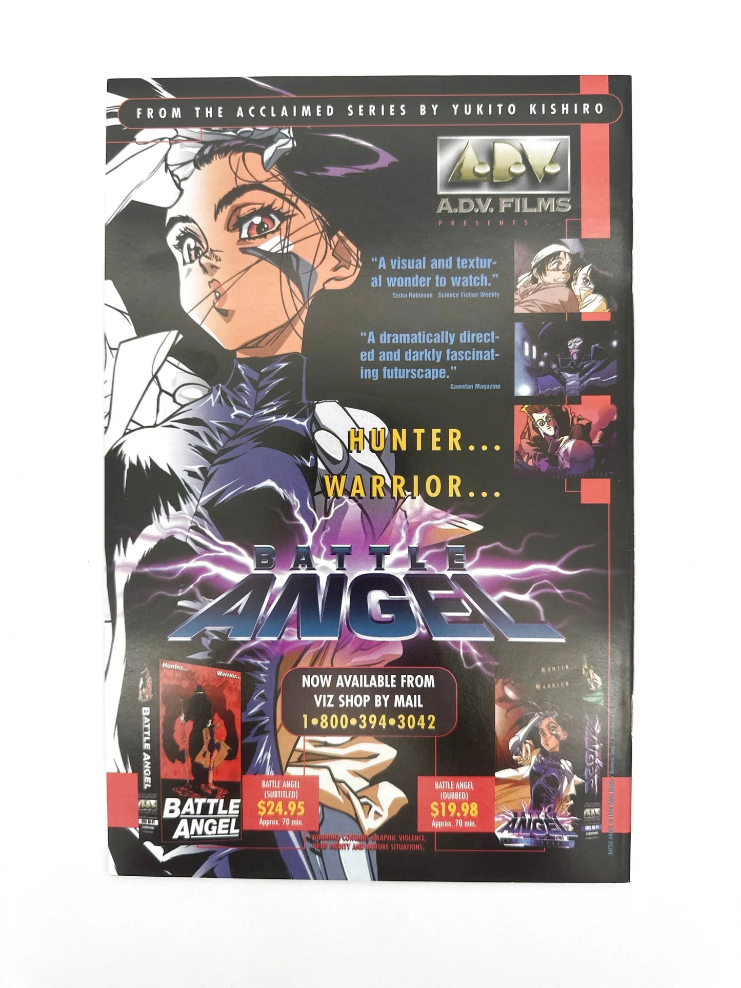 Battle Angel Alita Part Eight 1-9 Set HIGH GRADE - Glass City Comics & Collectibles