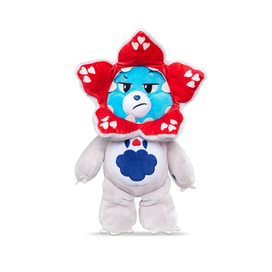 Netflix - Care Bears x Stranger Things Grumpy Bear as the Demogorgon, 12 Inch Plush