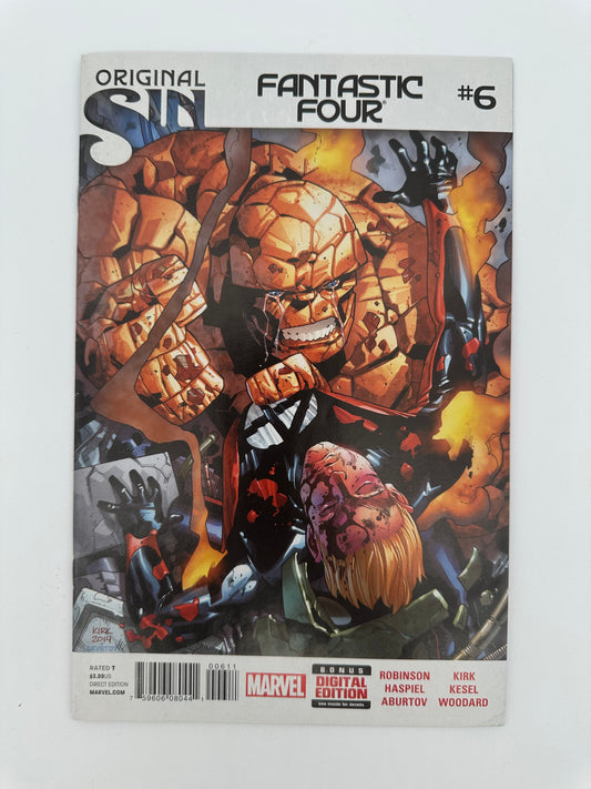 Fantastic Four Original Sin #6 NM (The Thing)