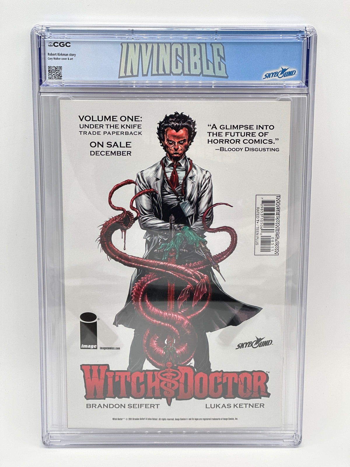 Invincible #85 CGC 9.8 Custom Label