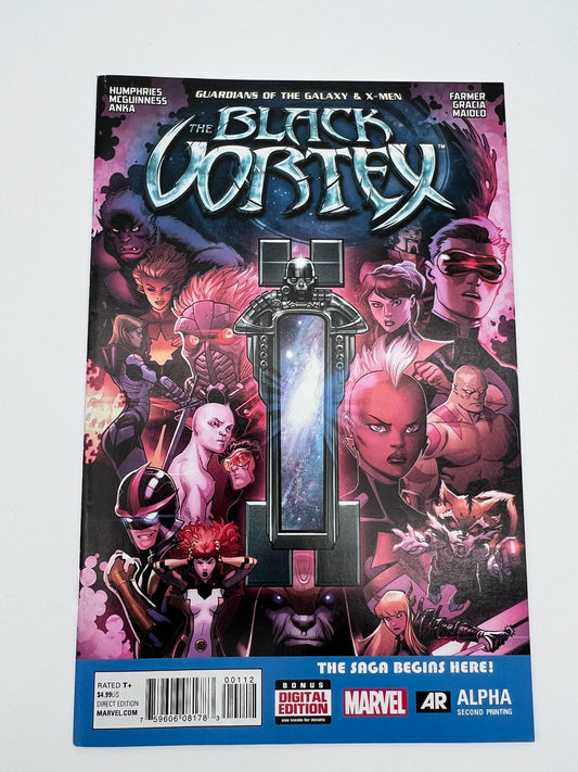 Guardians of The Galaxy & X-Men: The Black Vortex Alpha #1 2nd Printing VF