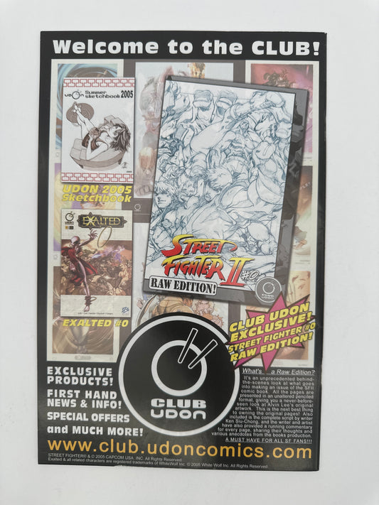 Street Fighter II #1C Raw Edition VF/NM