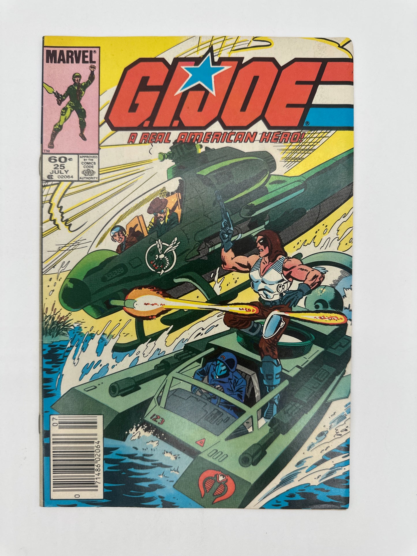 G.I. Joe: A Real American Hero #25 Newsstand NM