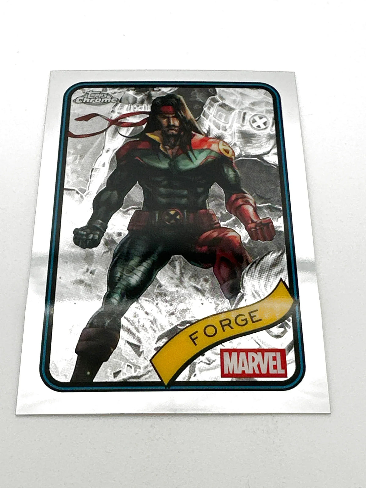 2025 Topps Marvel Chrome #050 Forge Base - Glass City Comics & Collectibles