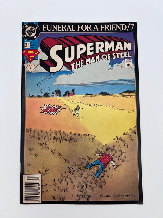 Superman: The Man of Steel #21 FN