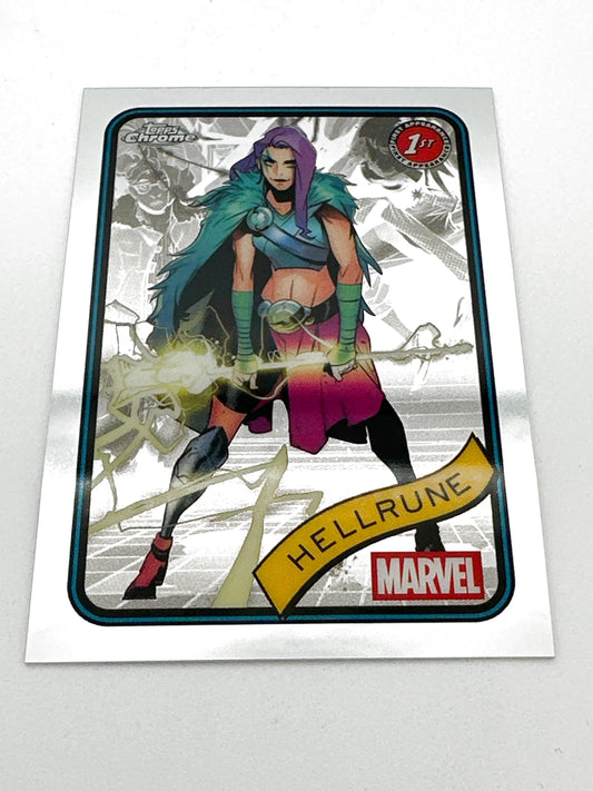 2025 Topps Marvel Chrome #199 Hellrune Base