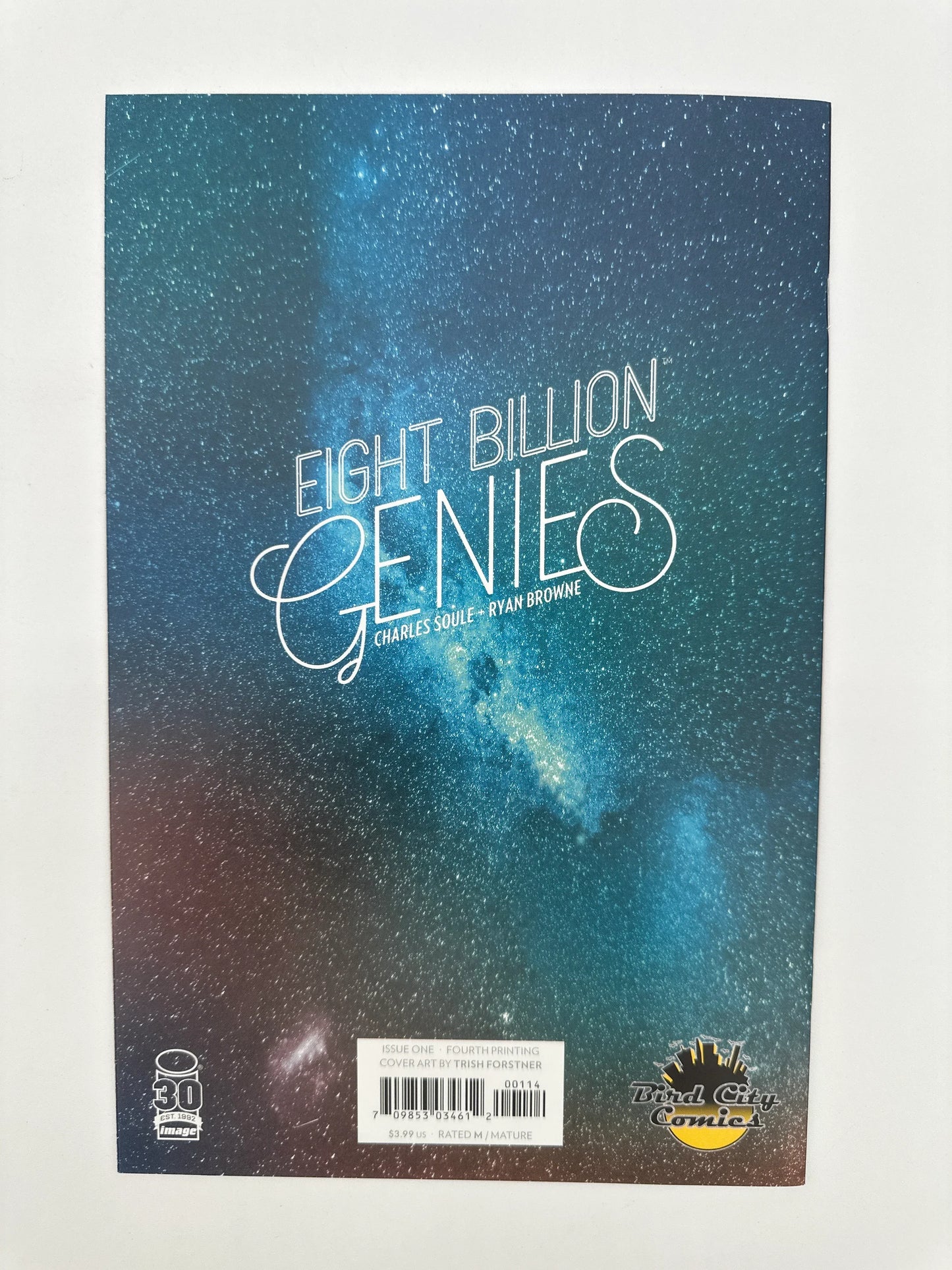 Eight Billion Genies Trish Forstner Bird City 4th Print #1 Mario Variant NM - Glass City Comics & Collectibles