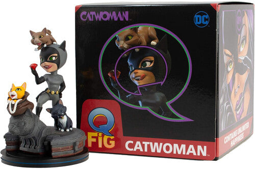 Quantum Mechanix Qmx - Batman: The Animated Series - Catwoman 5" Q-Fig Elite
