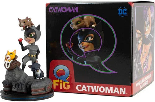 Quantum Mechanix Qmx - Batman: The Animated Series - Catwoman 5" Q-Fig Elite - Glass City Comics & Collectibles