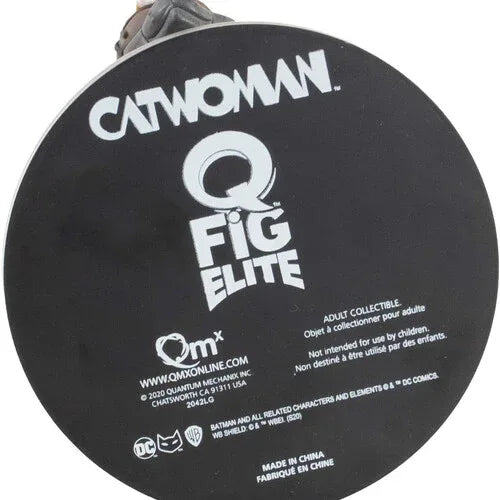 Quantum Mechanix Qmx - Batman: The Animated Series - Catwoman 5" Q-Fig Elite - Glass City Comics & Collectibles