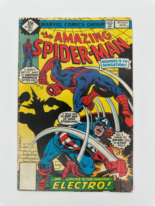 Amazing Spider-Man #187 FN