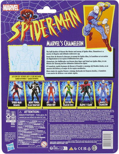 Hasbro Collectibles - Spider-Man Retro Comics - Marvel Legends - Marvel's Chameleon Action Figure