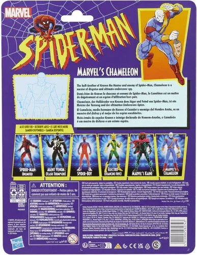 Hasbro Collectibles - Spider-Man Retro Comics - Marvel Legends - Marvel's Chameleon Action Figure - Glass City Comics & Collectibles