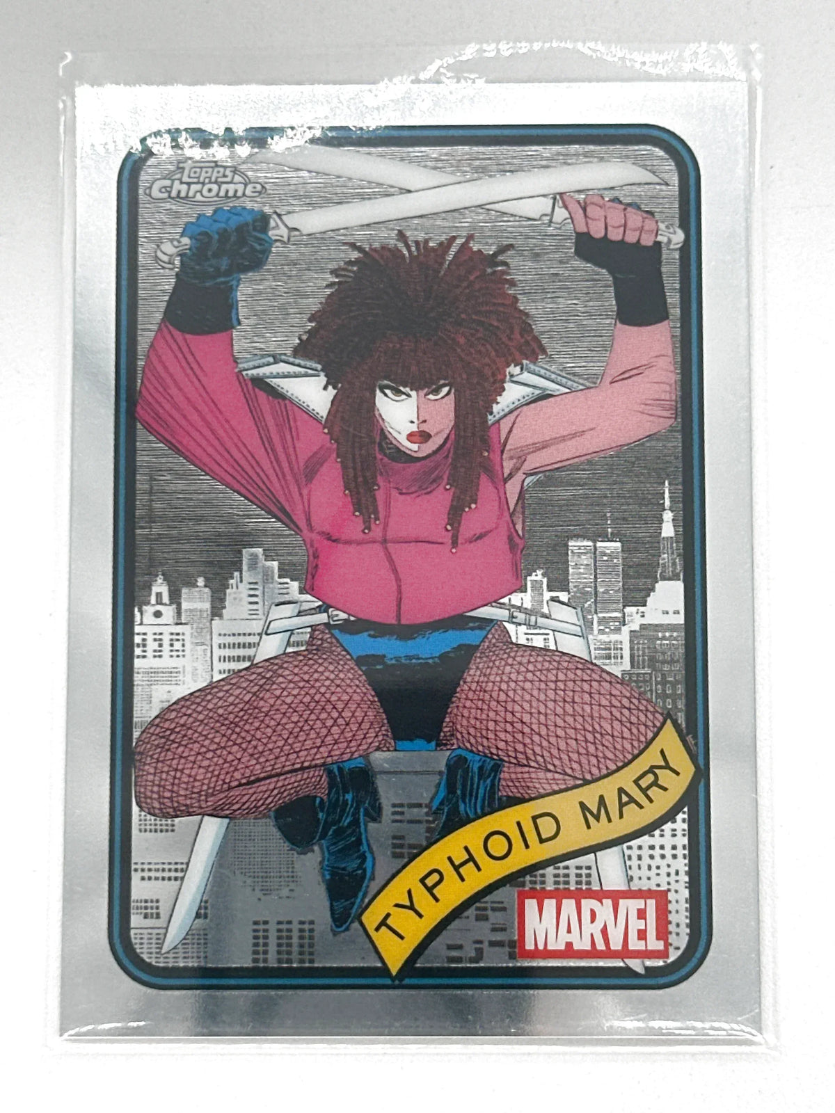 2025 Topps Marvel Chrome #123 Typhoid Mary Base - Glass City Comics & Collectibles