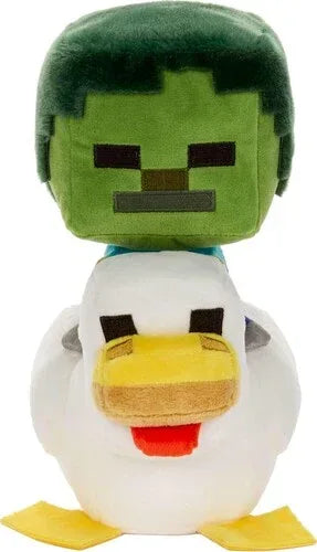 Mattel - Deluxe 8'' Zombie Chicken Jockey Plush - Glass City Comics & Collectibles