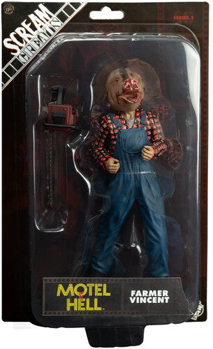 Motel Hell Farmer Vincent Scream Greats 8-inch Action Figure