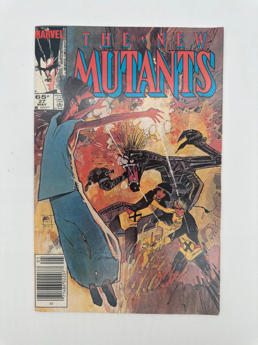 The New Mutants #27 Newsstand NM