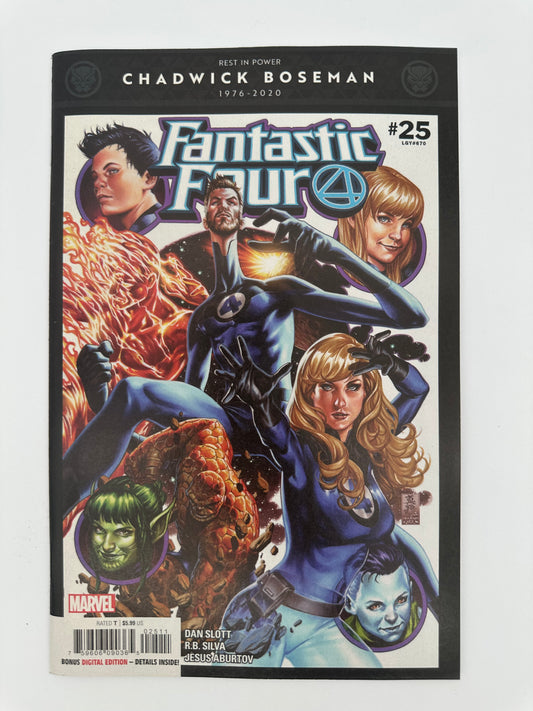 Fantastic Four #25 NM (Chadwick Tribute)