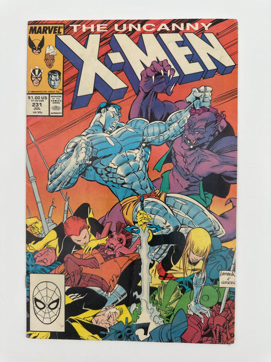 Uncanny X-Men #231 FN