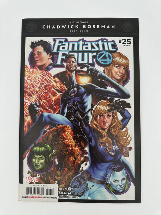 Fantastic Four #25 NM (Chadwick Tribute)