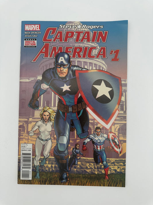 Steve Rogers Captain America #1 F/VF