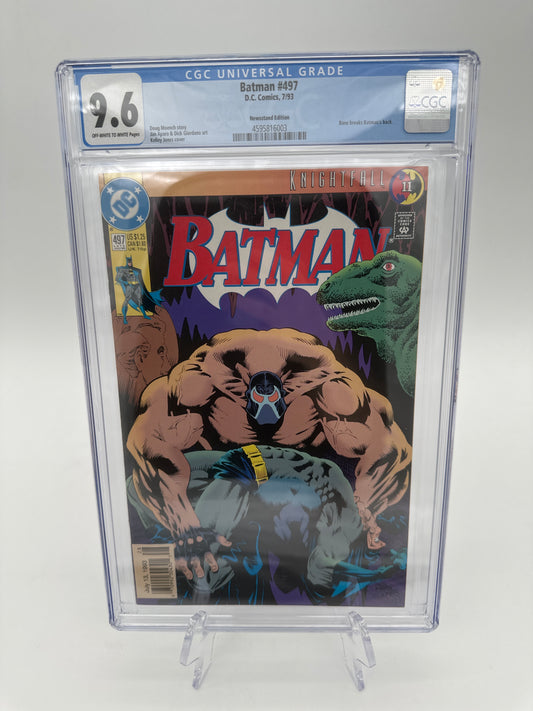 Batman #497 Graded (Bane Breaks Batman’s Back)
