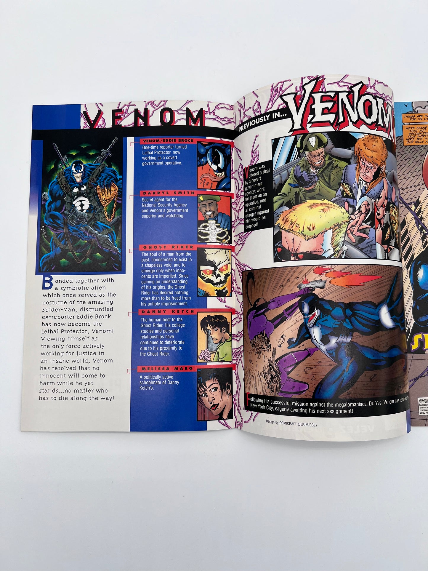 Venom: Sign of the Boss #1 VF/NM