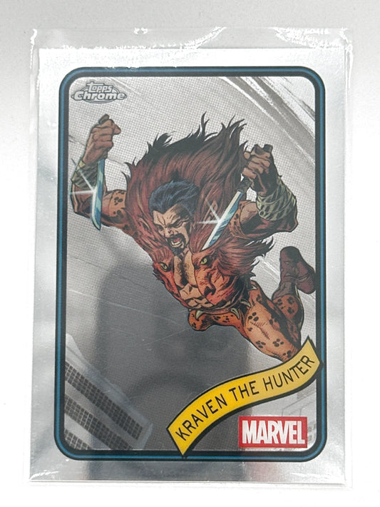 2025 Topps Marvel Chrome #018 Kraven the Hunter Base