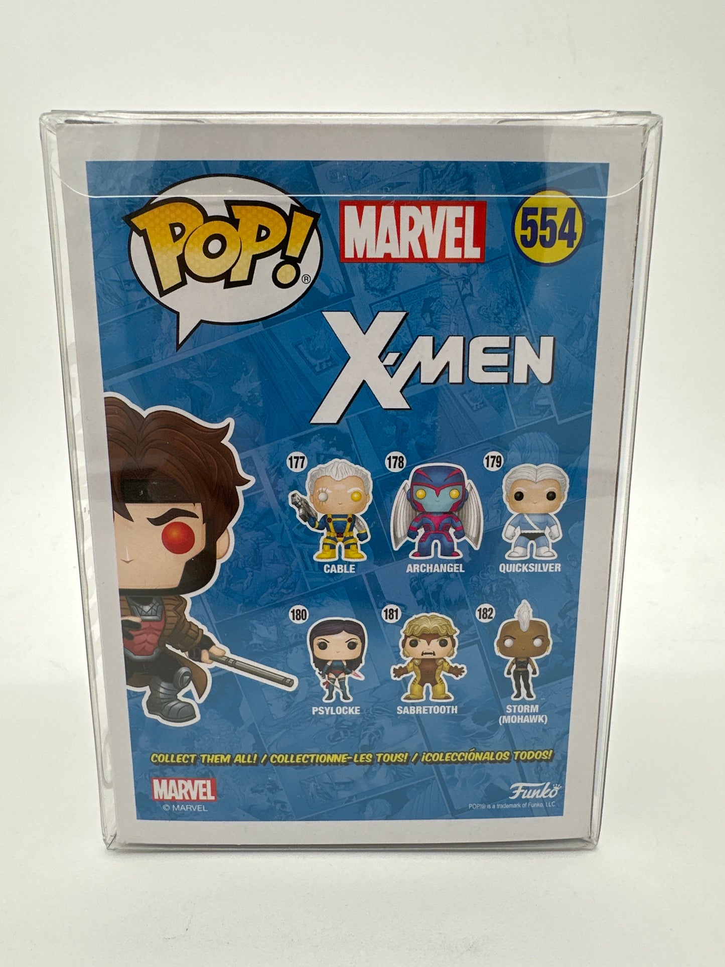 Signed Funko Pop! #554 Gambit