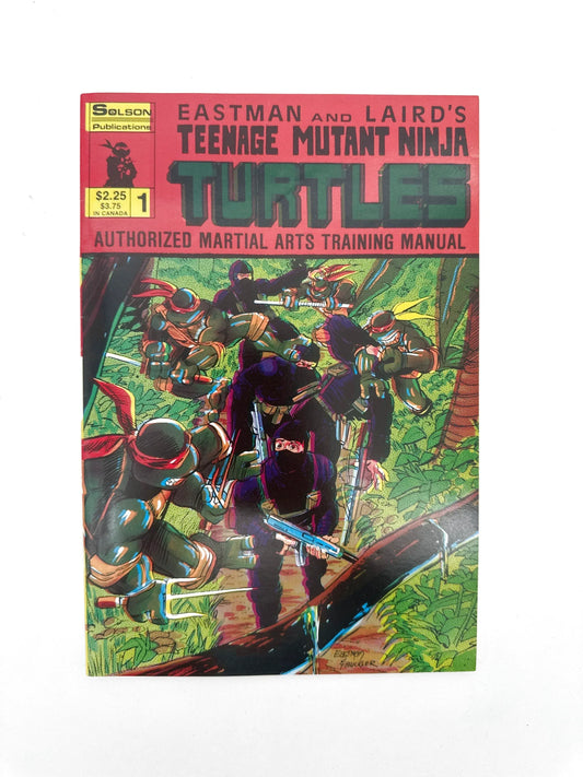 Eastman and Laird Teenage Mutant Ninja Turtles Authorized Martial Arts Training Manual Set 1-5 HIGH GRADE - Glass City Comics & Collectibles