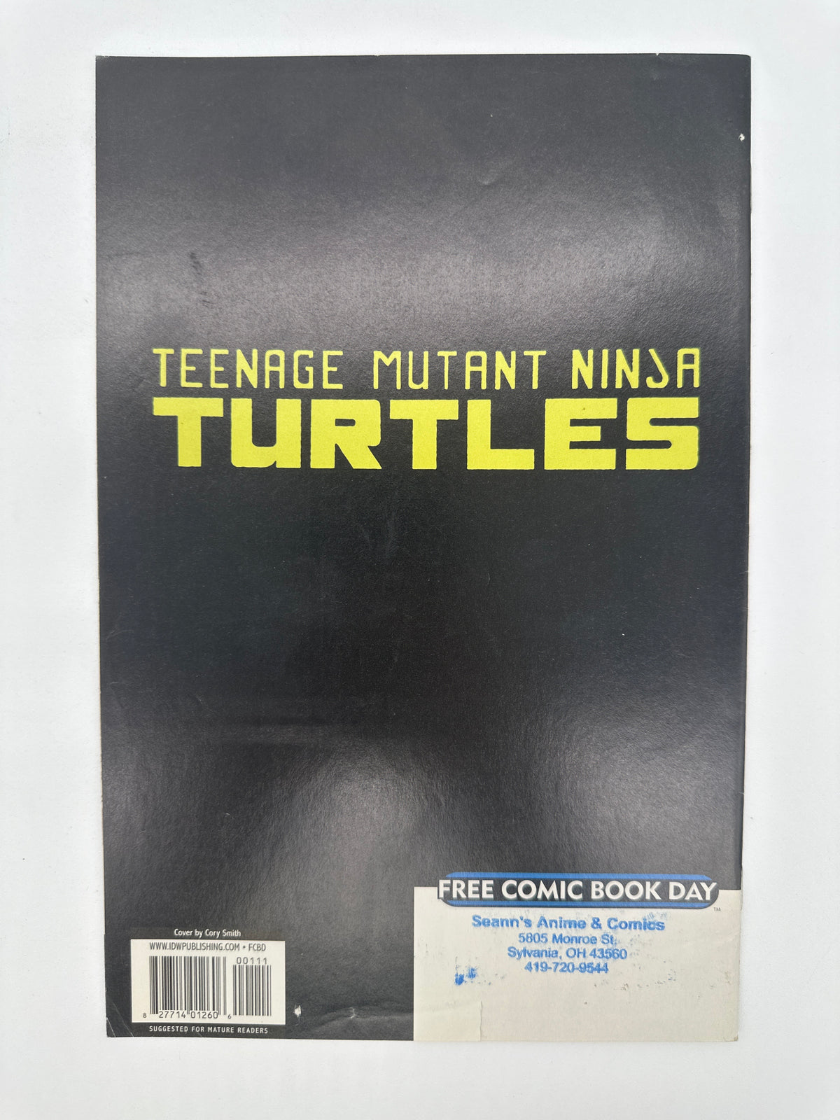 Teenage Mutant Ninja Turtles FCBD 2017 VF