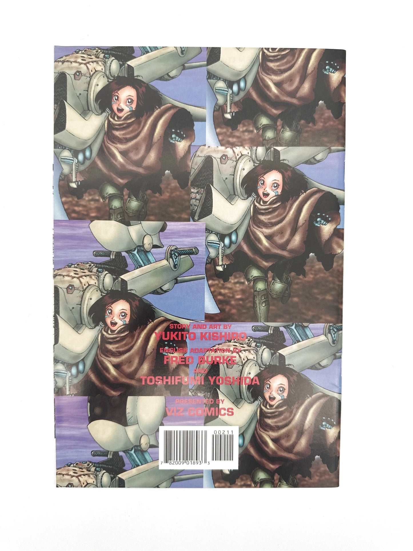 Anime-style comic book with a repeating character design.
