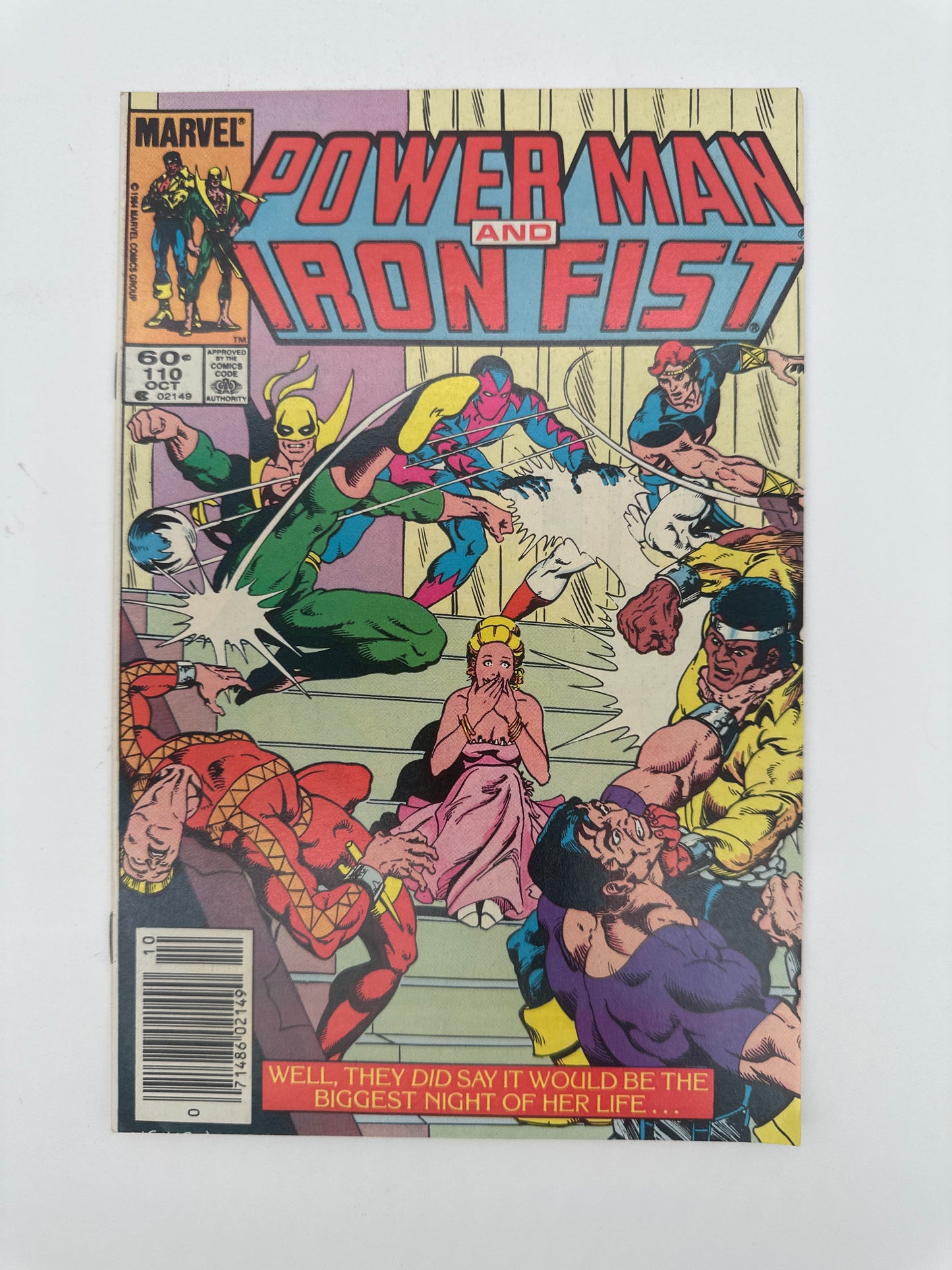 Power Man and Iron Fist #110 Newsstand VF