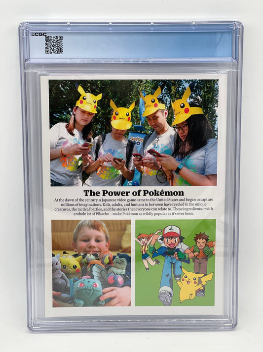Time Magazine Special Edition: Pokemon Gyrados CGC 9.6