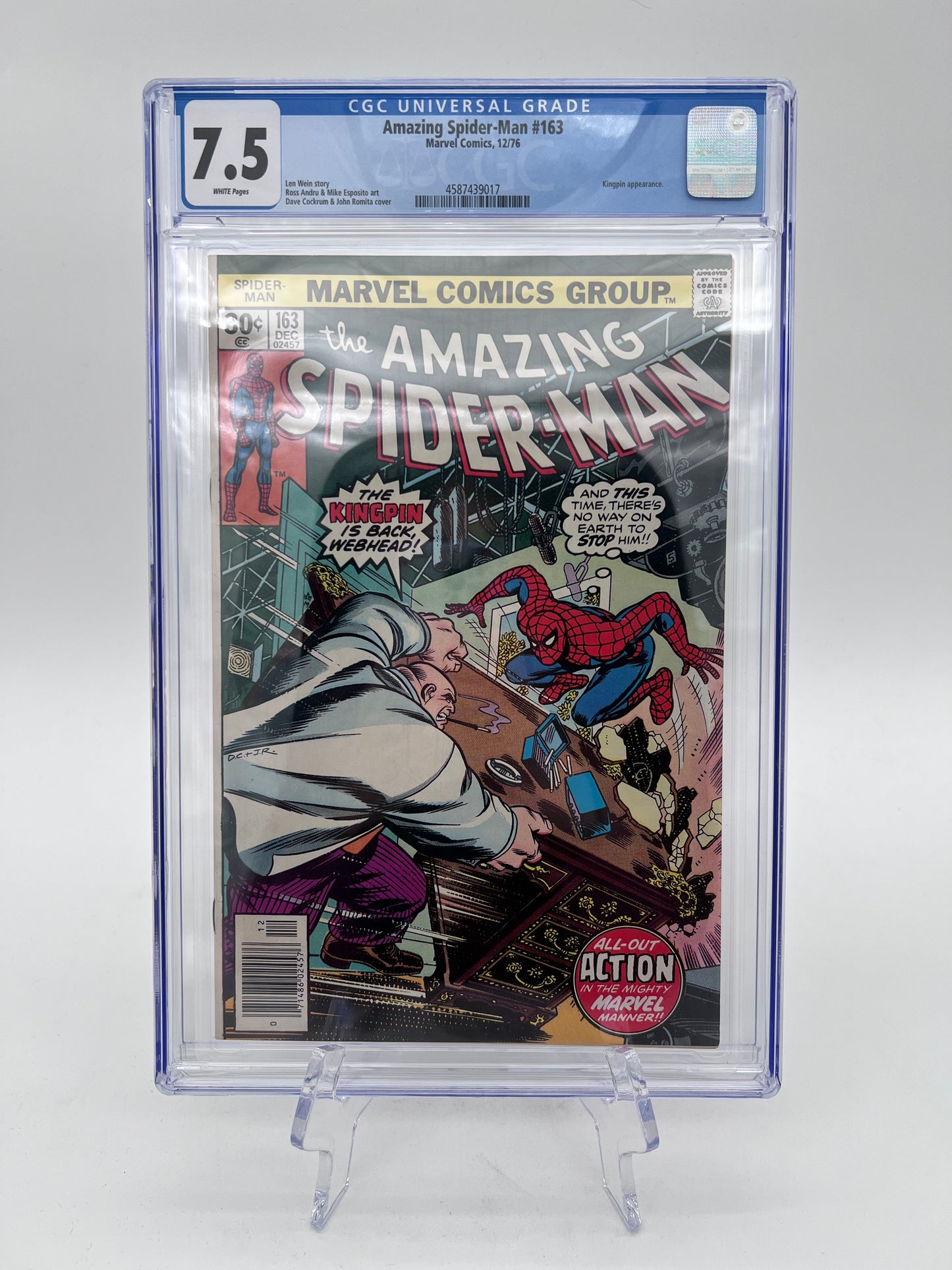 The Amazing Spider-Man #163 Graded
