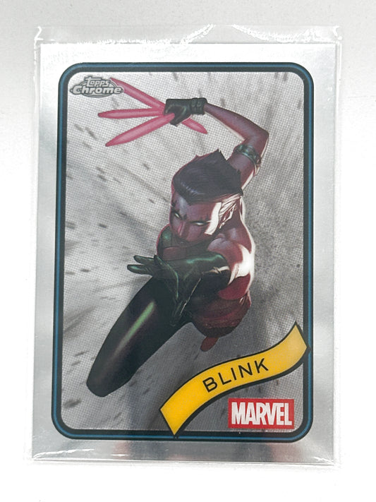 2025 Topps Marvel Chrome #048 Blink Base