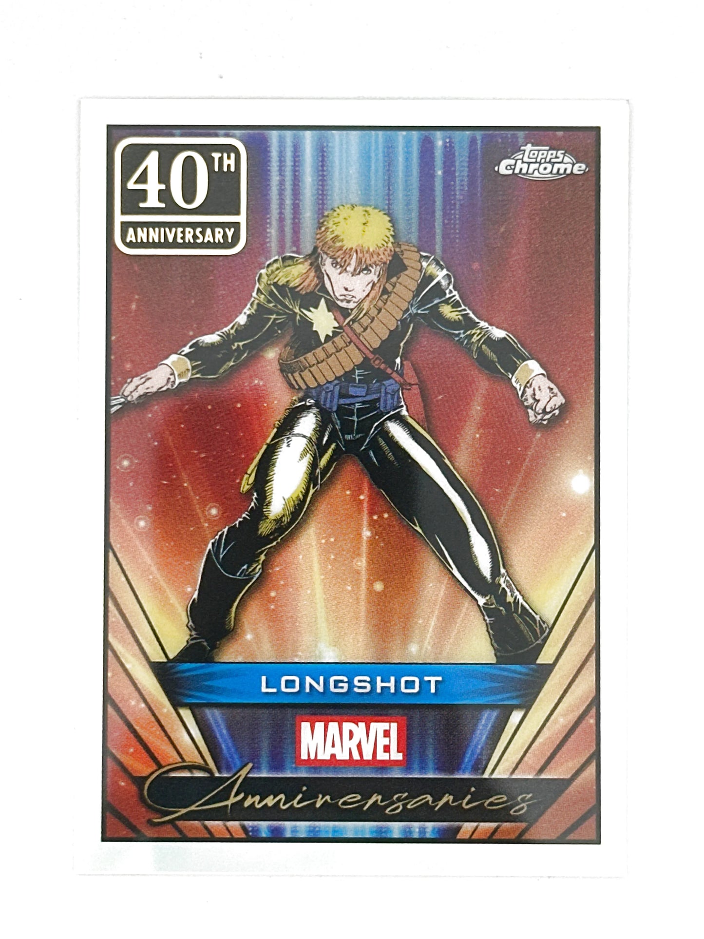 Marvel Topps Chrome Anniversaries Longshot