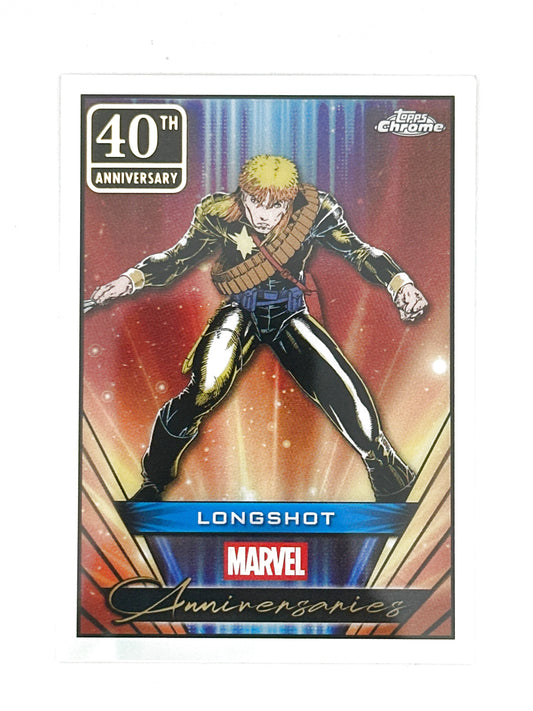 2025 Topps Marvel Chrome #000MA-20 Longshot Marvel Anniversaries