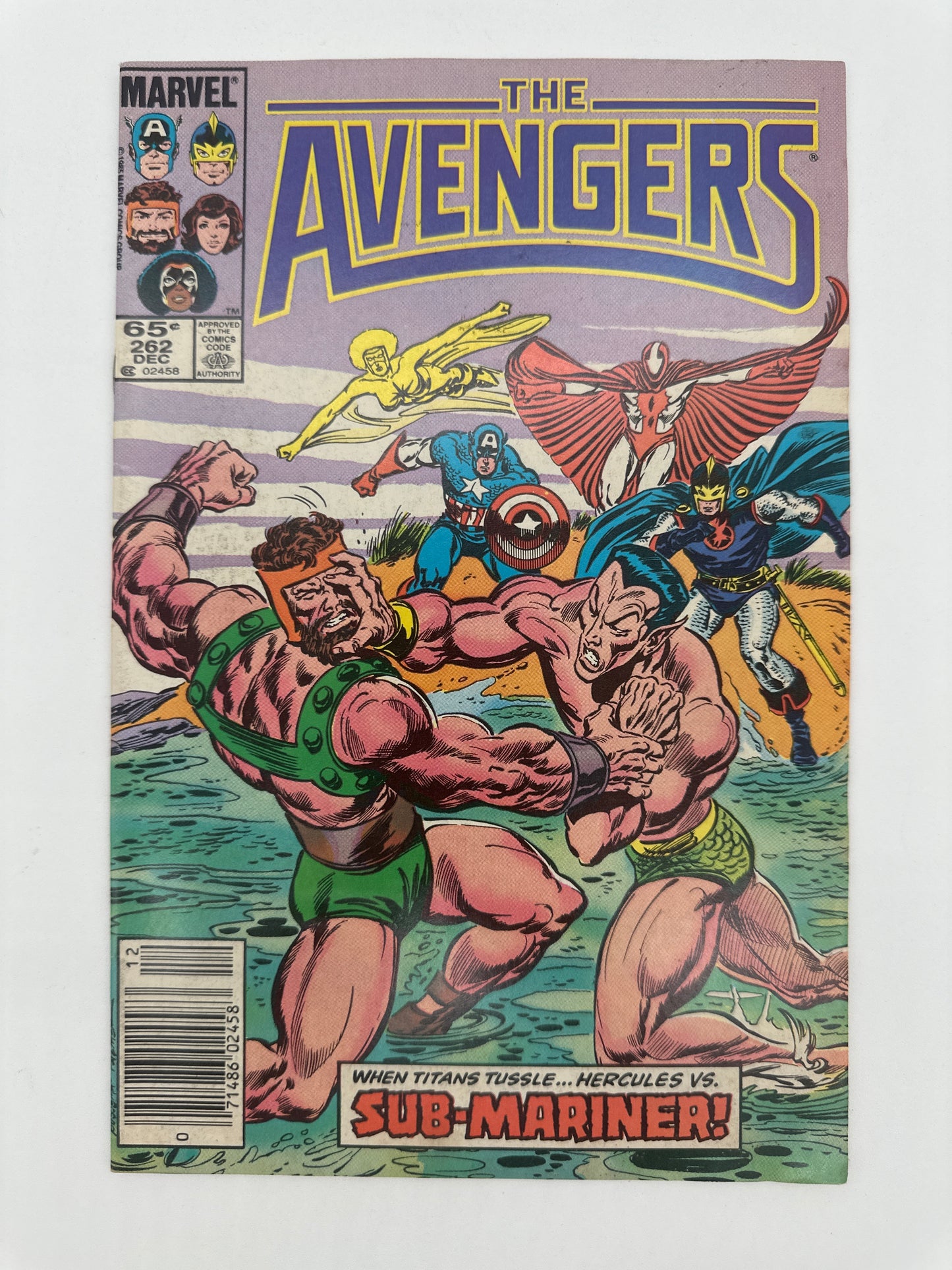 The Avengers #262 Newsstand VF/NM