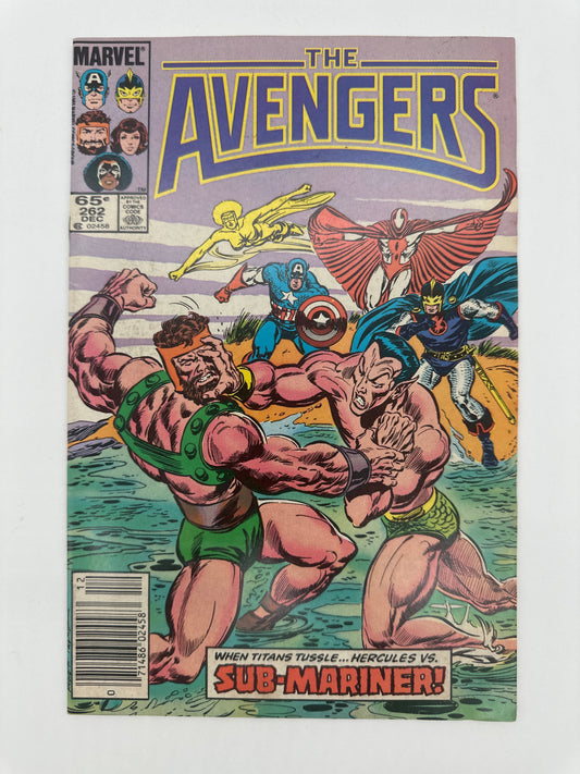 The Avengers #262 Newsstand VF/NM