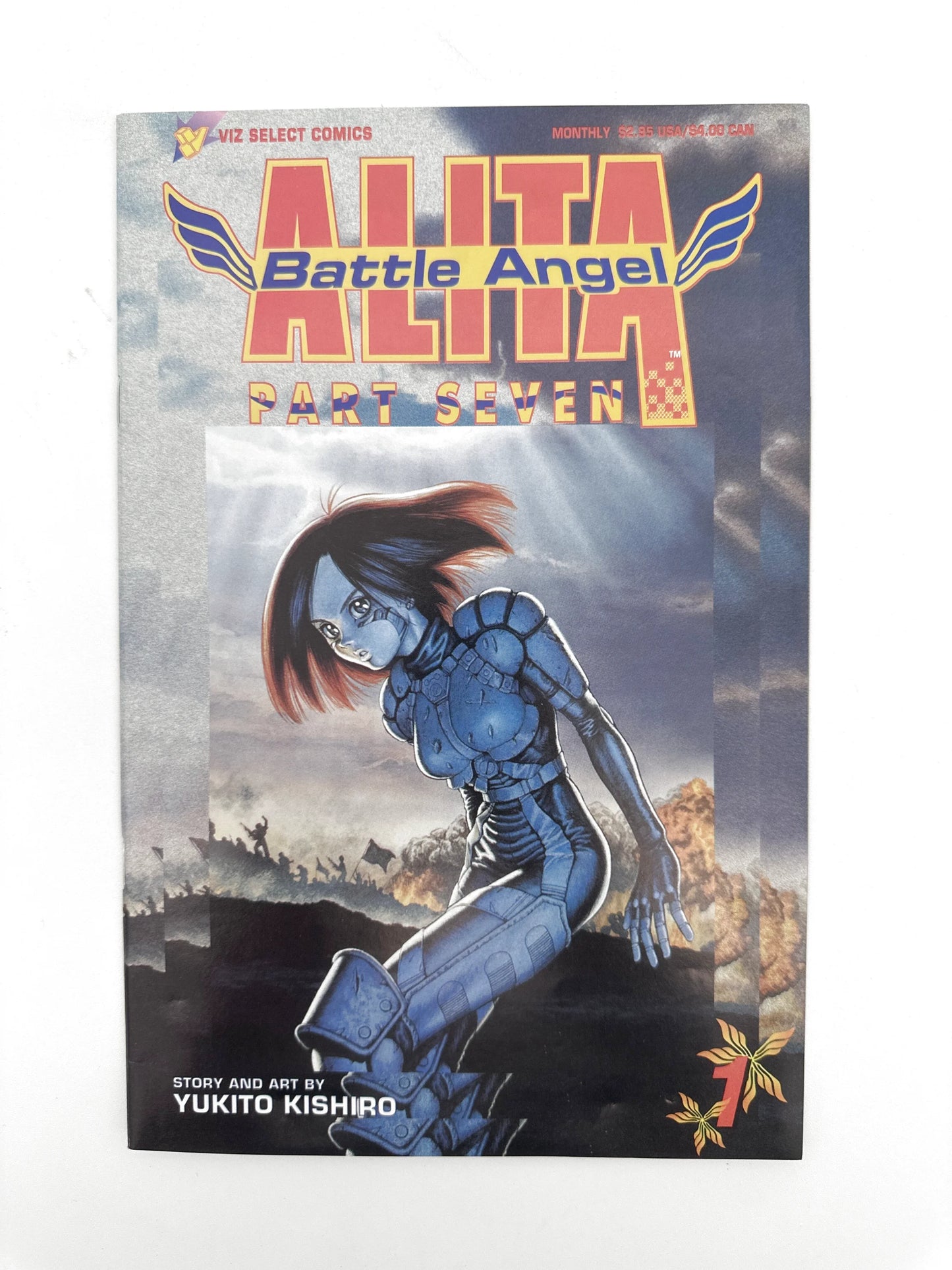 Vintage manga comic book.