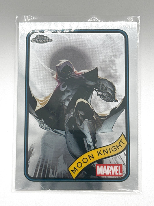 2025 Topps Marvel Chrome #098 Moon Knight Base