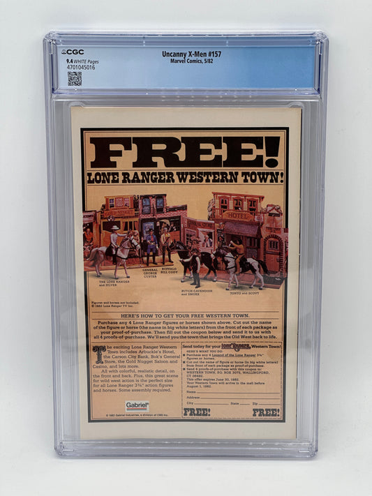 Uncanny X-Men #157 CGC 9.4
