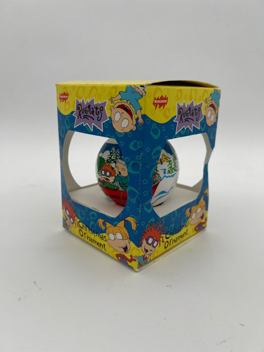 1998 Nickelodeon Sledding Rugrats Christmas Ornament - Glass City Comics & Collectibles