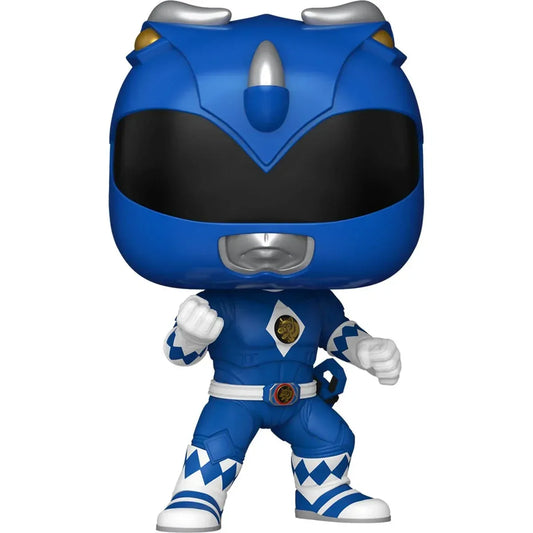 Mighty Morphin Power Rangers: The Movie Blue Ranger Funko Pop! Vinyl Figure #1777 - Glass City Comics & Collectibles