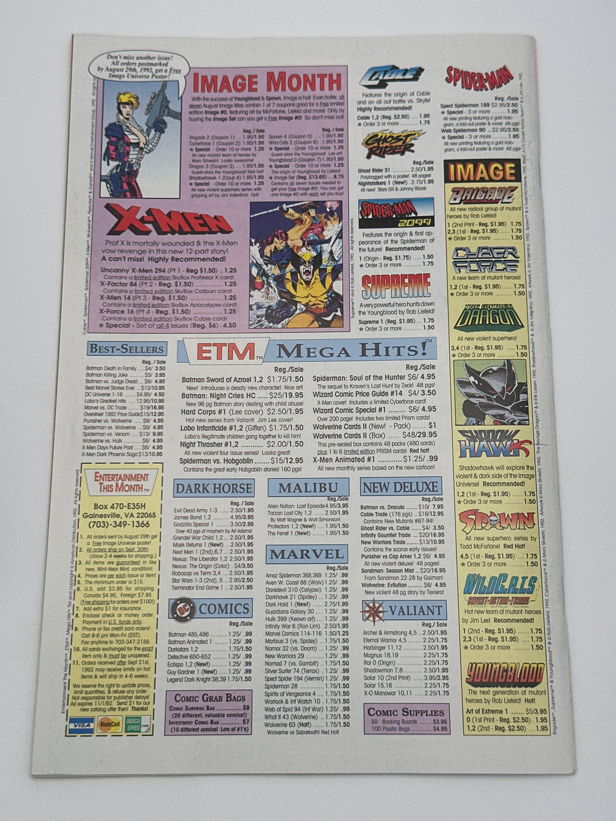 WildC.A.T.s #1 VF