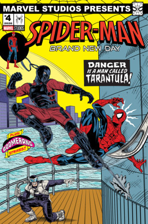 PUNISHER VS. SPIDER-MAN #2 ADAM STAFFORD SPIDER-MAN: BRAND NEW DAY MARVEL STUDIOS VARIANT