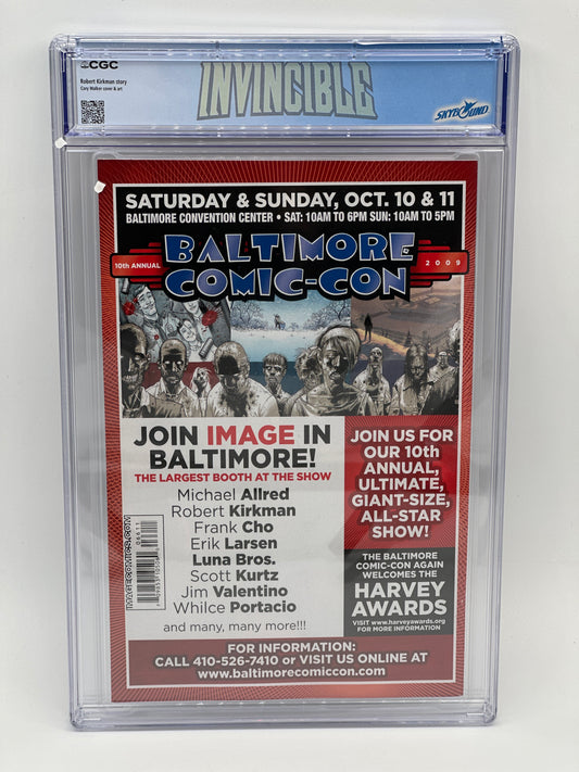 Invincible #66 CGC 9.4 Custom Label