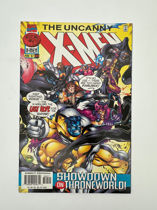 The Uncanny X-Men #344 FN