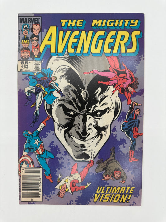 The Avengers #254 Newsstand VF